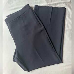 Ann Taylor The Side Zip Trouser Pant In Fluid Crepe, Size 16